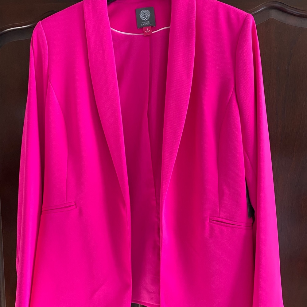 Hot pink blazer